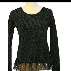 Pink Republic Black Sweater